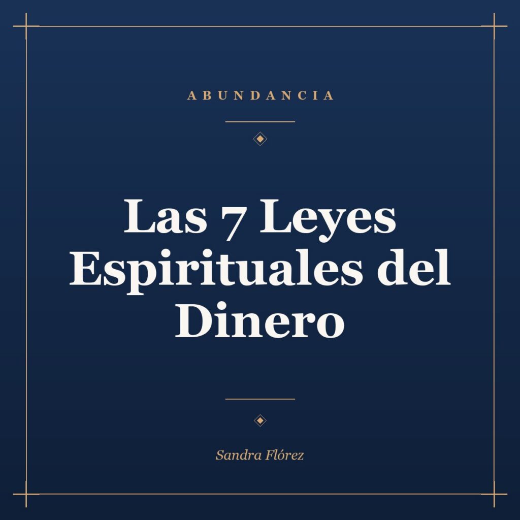 Portada del curso Las 7 Leyes Espirituales del Dinero